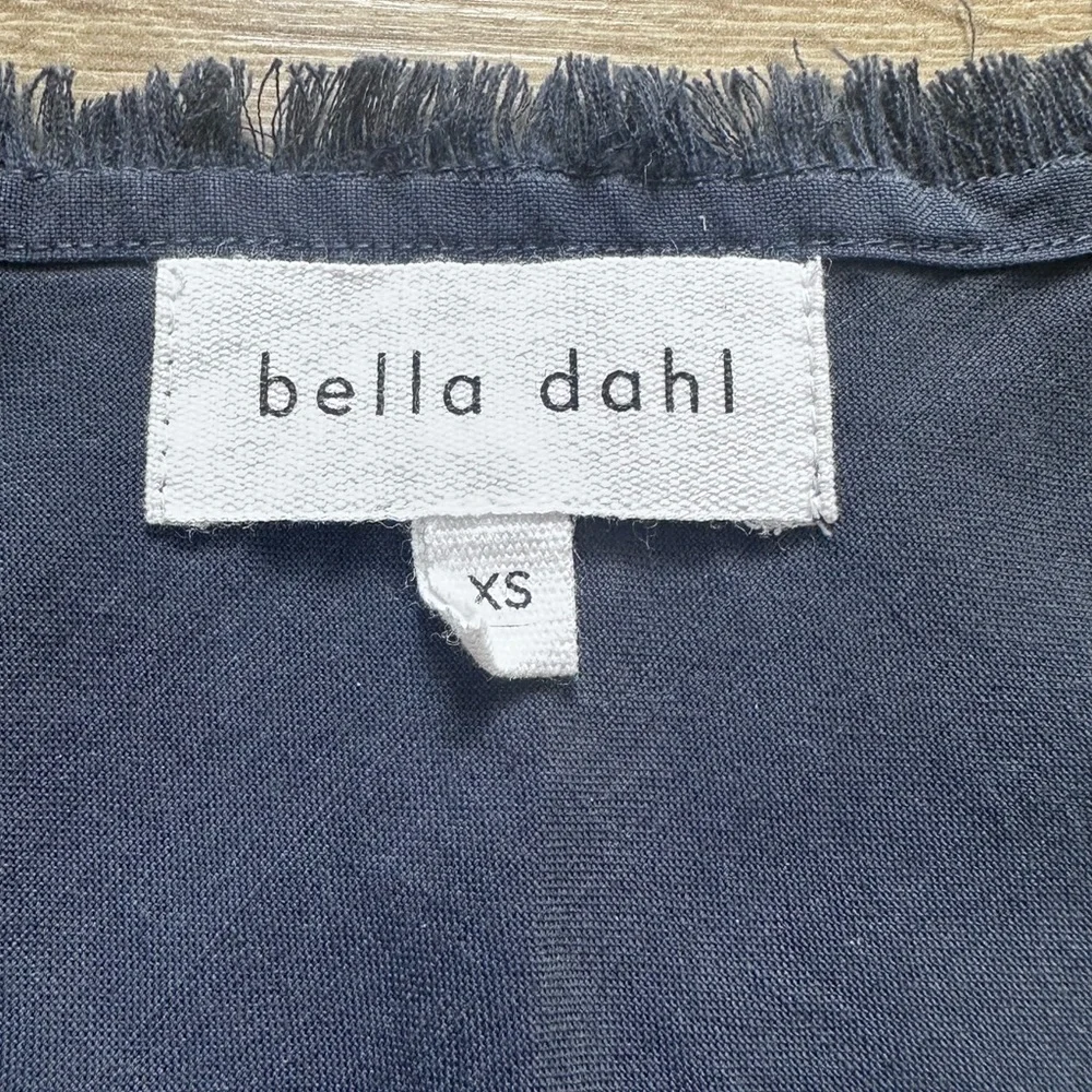 Bella Dahl Frayed Tencel Cami Endless Sea